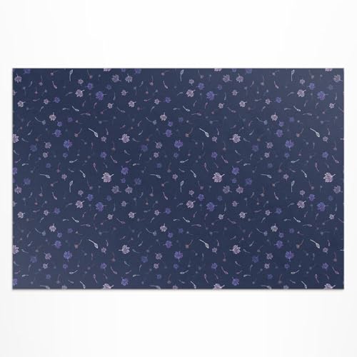 Tapis de sol vinyle imperméable 60x90 cm résistant décoloration balcon