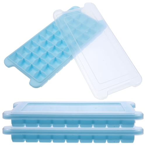 Molde de cubitos de hielo de silicona Ipetboom 3 piezas miniatura 1