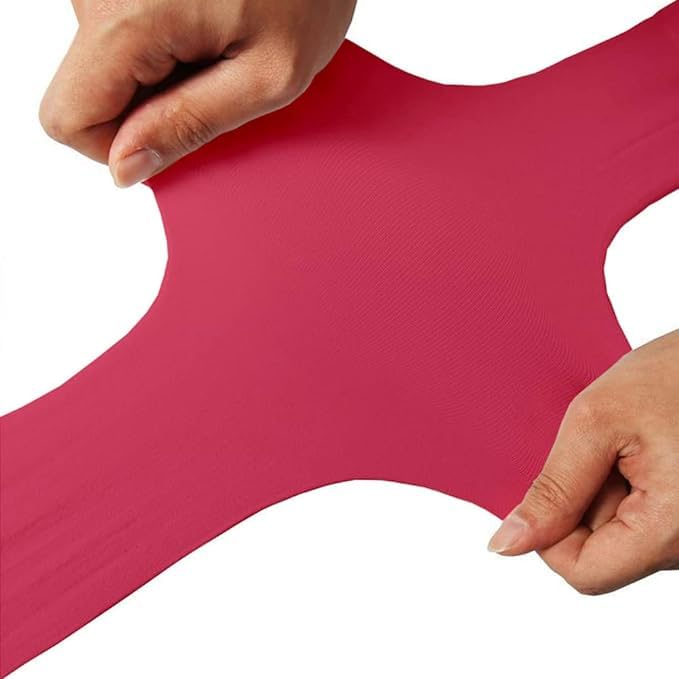 Shirsh UV Sun Protection Arm Sleeves With Thumb Hole For Summer - UPF 50 - Arm Cover For Tanning And Sunburn Protection - 1 Pair (Pink) - Image 5 thumbnail