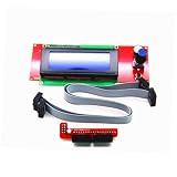 CONGARTENO Printer Smart Controller LCD Display Reprap Ramps Compatible with Ramps Board Character Screen with Encoder for Printer Calibration and Movement