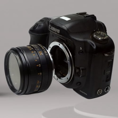 PHOLSY Lens Mount Adapter Manual Focus Compatible with Leica R Mount Lens to Canon EOS EF-Mount Camera Body, Leica R to EOS - Image 3