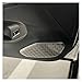 VNFEJEJR Fit for BMW 5 Series G60 2024 Car Door Speaker Cover Trim Decoration Stickers Interior Accessories Stainless Steel Door Audio Speaker Cover