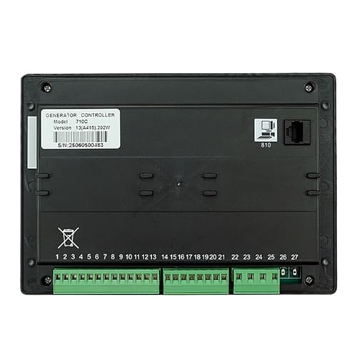 Módulo de control DSE710C arranque automático motor generador eléctrico monofásico 2