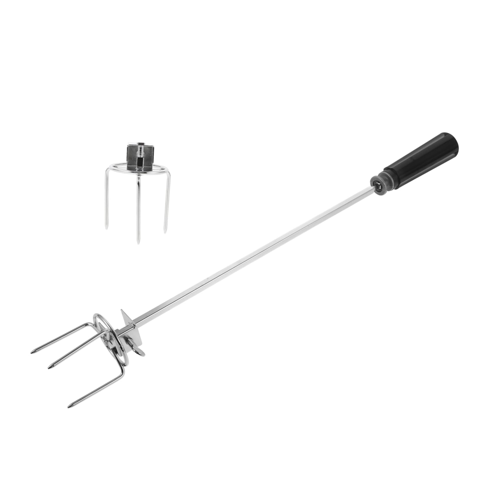 BESPORTBLE 3sets Forche Per Arrosto Inossidabile Utensili Per Grigliare Pollo e Carne Accessori Per Forno e Friggitrice Ad Aria Facili Da Usare e Riporre Design Compatto e Resistente Cucina