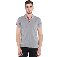 AMERICAN CREW Men’s Polo Collar Half Sleeve T-Shirt