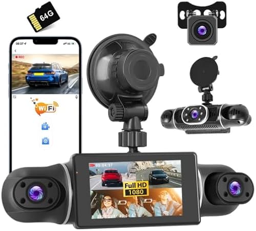 Dashcam 4 Canaux 1080P Realdio
