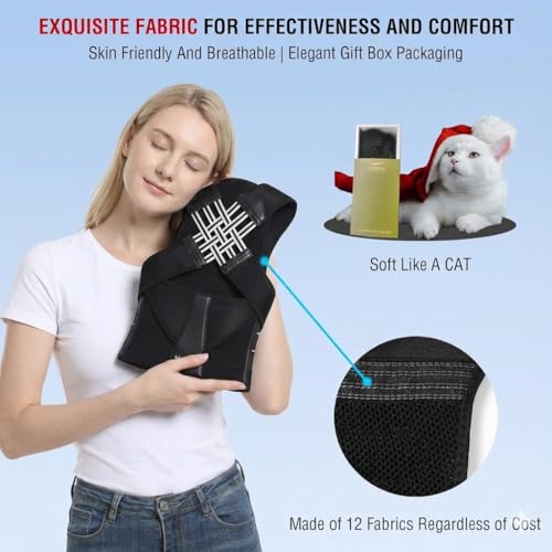 Image of Back Posture Corrector Belt for Men & Women - Adjustable Back Support Belt for Back Pain Relief women Breathable Back Belt for Men & Women, Upper Back Straightener By Mommora (Chi-Posture-Corrector-Black-01)