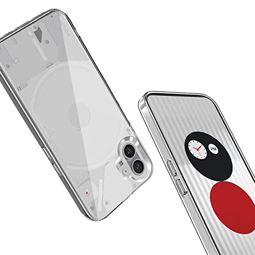 JGD PRODUCTS for Nothing Phone 1 5G Premium Transparent Hybrid Soft Slim Dust Proof Back Case Cover with Camera Protection 3 41fzmCSZ1qL