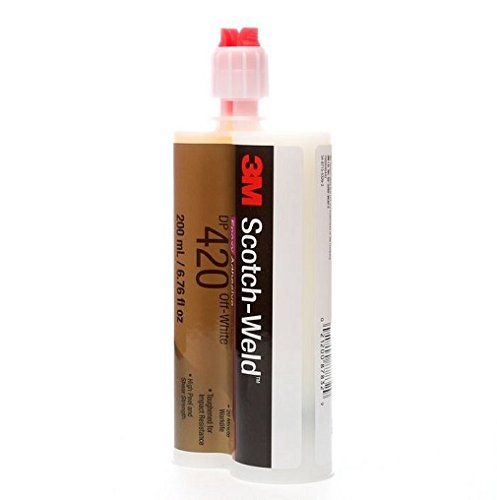 3M Scotch-Weld 021200878329 DP420 Off-White Epoxy Adhesive, 200 mL, 6.76 fl. oz.