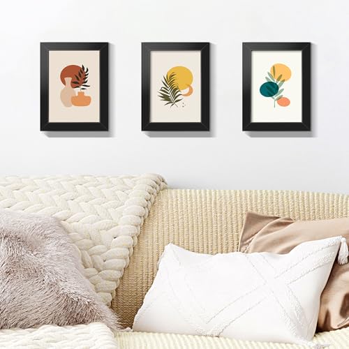 Image of LaVie Home 3x4 Picture Frame for Wall Display, 3x4 Black Picture Frame with HD Plexiglas, 3 x 4 Frame 1 Pack, Display Frame for Vertical or Horizontal, Classic Collection