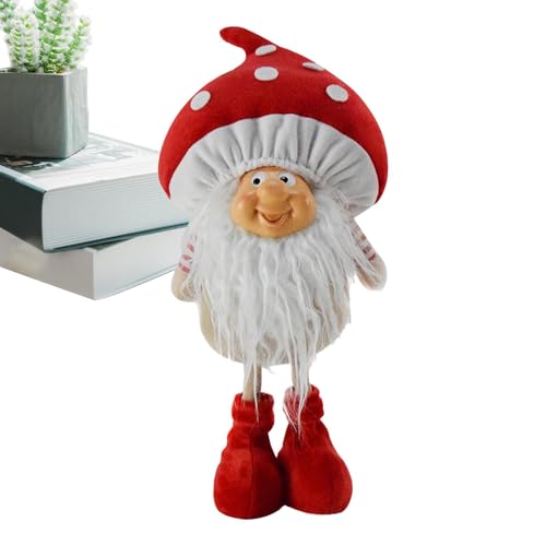 Gnome de Noël à longues jambes pour illuminer votre table de fête et salon