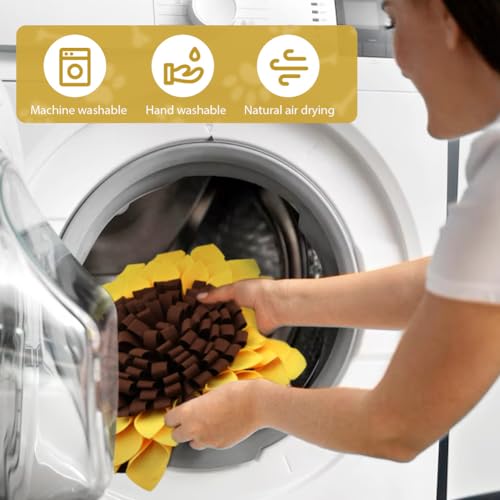 NINEFOX Tapete de Snuffle para cães, tapetes de alimentação para animais de estimação, almofada para