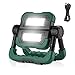 Produktbild BONADE LED Arbeitsleuchte Akku Magnetlampe Wiederaufladbar USB Scheinwerfer Tragbar Camping Licht Ständer-Arbeitsstrahler mit 360° Drehung 6500K Kaltweiß Arbeitsscheinwerfer Hängend Baustrahler