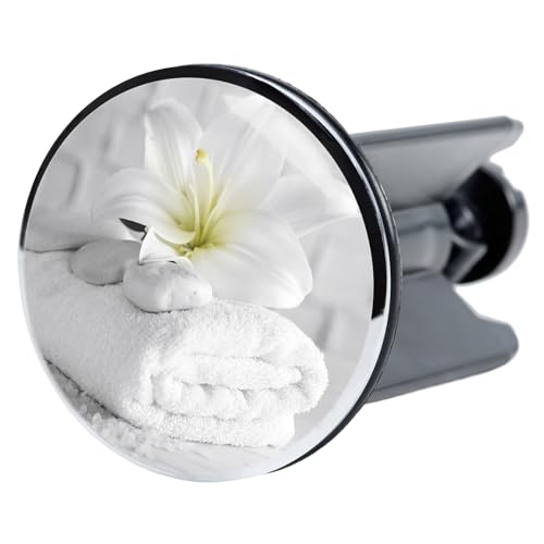 Sanilo Waschbeckenstöpsel Good Feeling, schöner Stöpsel für das Waschbecken, universal mit Motiv