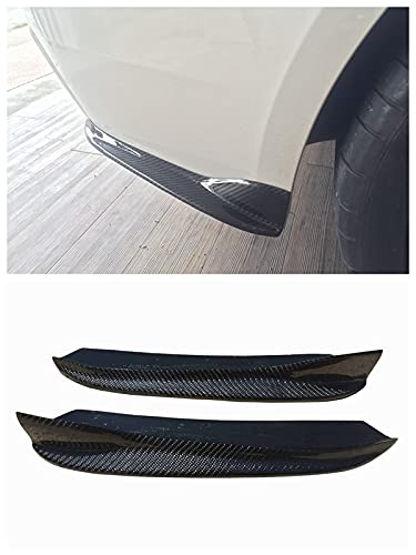 HPP-tuning Rear Bumper Lip Side Splitters Spoiler for BMW F32 4 series with M tech sport 420 430 440 3K Real Carbon Fiber Material NOT for BASE model or M3