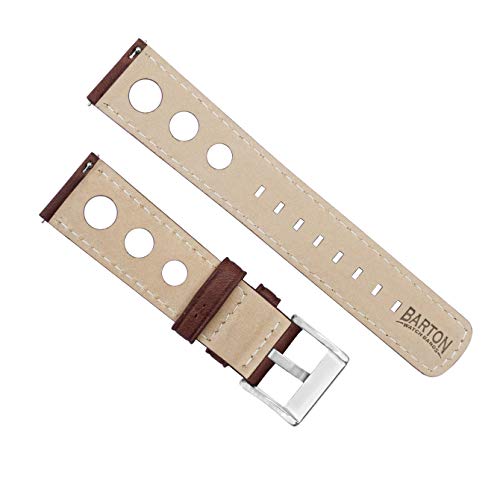 Image of Barton Racing & Rally Horween Leather Straps with Integrated Quick Release Spring Bars - Watch Bands