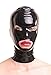 Produktbild Anita Berg AB4026Z Latex-Maske RV, Öffnungen Augen Mund, L schwarz