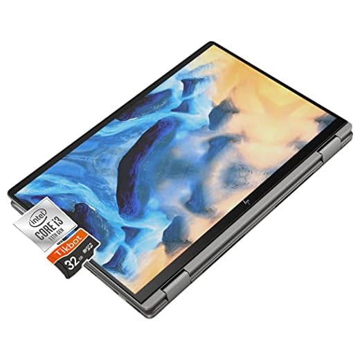 HP Chromebook x360 Touchscreen Laptop 2in1 14inch FHD IPS Display | Intel Core i3-1115G4 | 8GB RAM | 160GB Space | Backlit Keyboard | WiFi 6 | USB-C | Google Chrome |Long Battery Life