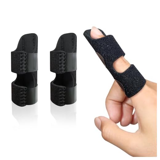 Bozenu Trigger Finger Splint Brace (2 Pack)