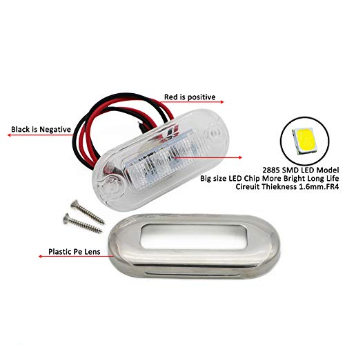 4 Peças Led Indicadores De Marcador Lateral Luz De Sinal Do Carro Freio Traseiro Luz Traseira Luz De