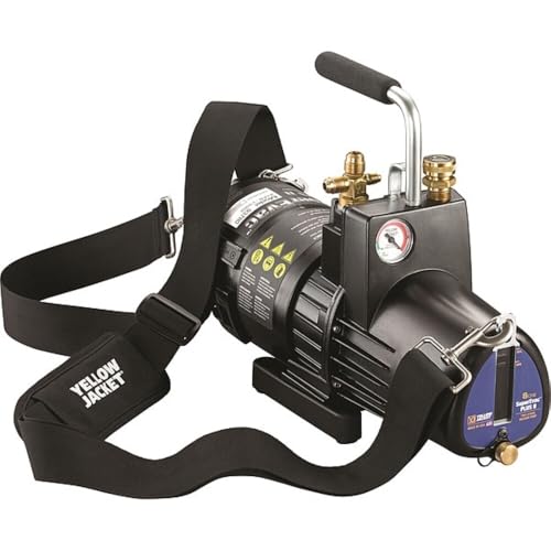 Yellow Jacket 93780 SuperEvac Plus II 1/2 hp 8 CFM Vacuum Pump, 115VAC