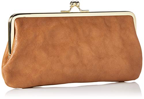 Image of Tochigi leather Gamaguchi wallet (horizontal), Camel, One Size
