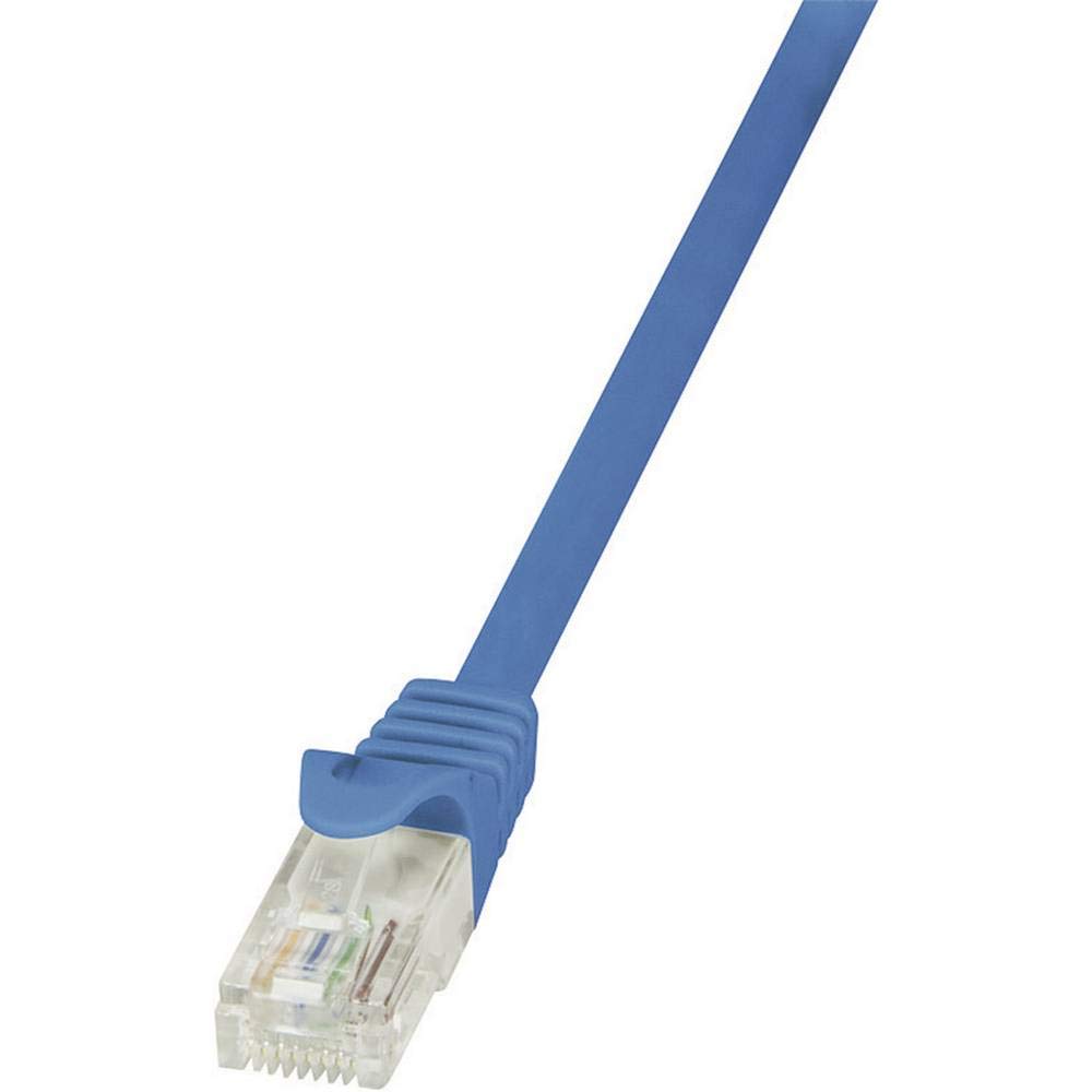 LogiLink CP1076U LogiLink CAT5e U/UTP Patch Cable, 5 Meter Length, Blue, Blue, 5 Meter Length