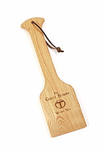 Great Scrape® - Woody® Nub (16") - The Ultimate Bbq Cleaning Tool® & Wood Grill Scraper #TOP28