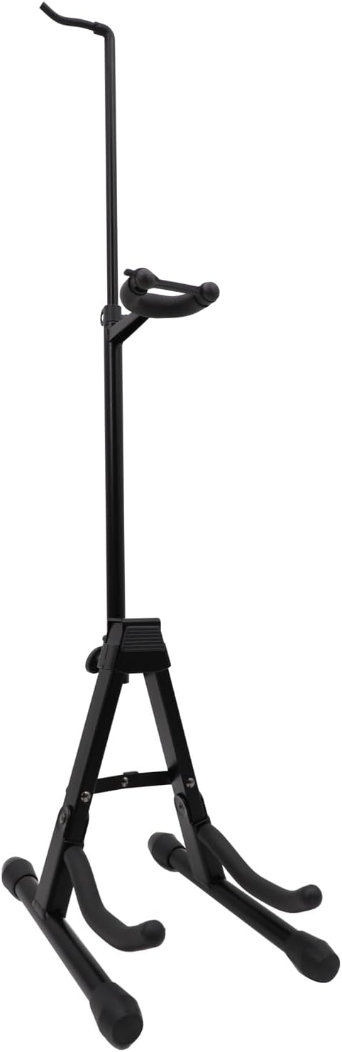 Rayzm Violin Stand with Bow Holder, Adjustable Portable Folding Tripod Metal Stand for Violin/Ukulele/Mandolin, Easy Installation