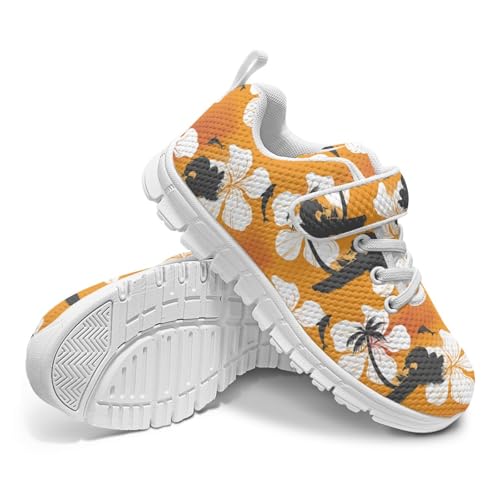 MARSVOVO Casual Shoes for Boys Girls Fashion Hook and Loop Non Slip Shoes Classic Comfortable Daily Walking Cute Sneakers