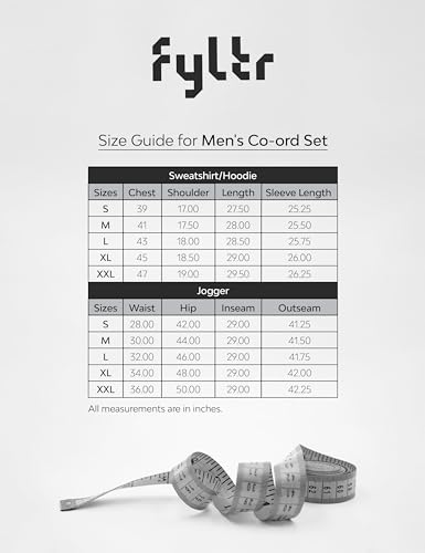 Image of FYLTR Men's Crewneck Terry Cotton Blend Co-ord Set | Half Sleeve T-shirt| Jogger with Side & Cargo Pockets | Tracksuit | Winter Co-ord set for Men