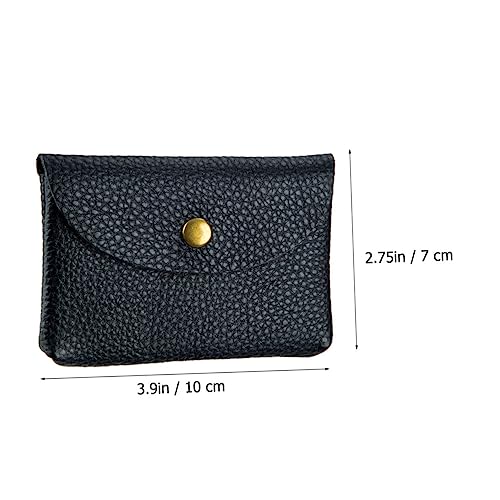 Cute Wallet for Women Card Case Id Slot Leather Credit Card Holder Coin Purse2