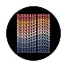 Rinkhals Snake Groovy Retro PopSockets Standard PopGrip