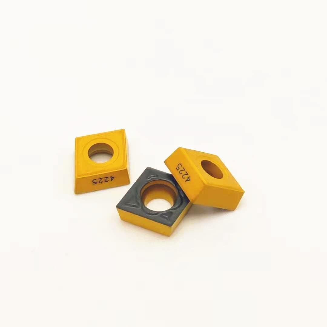 10PCS Carbide Turning Insert CCMT09T304 PM 4225CNC Lathe Tool End Milling Tool CCMT 09T304 CNC Grooving TMP1105 (Angle : CCMT09T304 PM 4225, Shank Diameter : 10PCS)