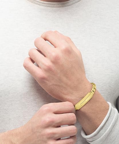 Boss Bracelet Homme Orlado Doré 1580357 Par Jaune - vue 4
