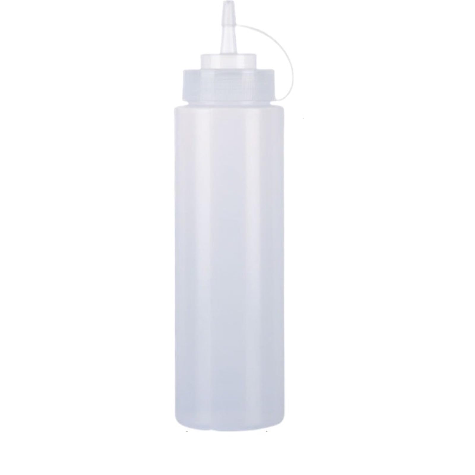 ZNJAMN 10pcs Large Squeeze Condiment Bottles With Nozzles Ketchup BBQ Sauces Olive Oil Bottle Dispenser Sauce Kitchen Gadget for Seasoning(800ML)