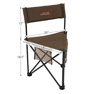 ALPS OutdoorZ Rhino MC Stool - Durable Lightweight Comfortable Foldable Blind Seat, Hunting Chair for Hunt, Camping, Outdoors