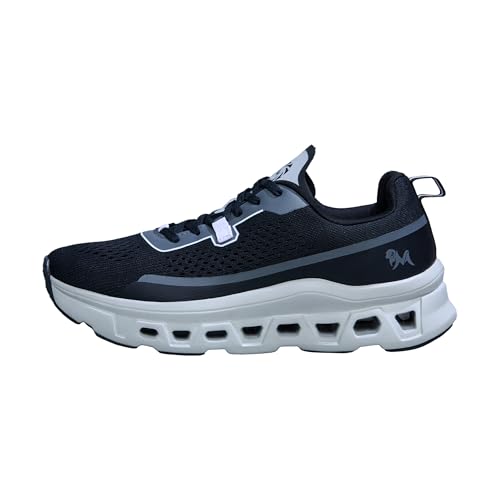Image of Neeman's Hexa Glide Sneakers for Men | Sporty Lace-Up Shoes with Adaptive Mesh Upper, CloudSurge Foam Insole, Kinetic Cushioning Pods, Lightweight EVA Sole