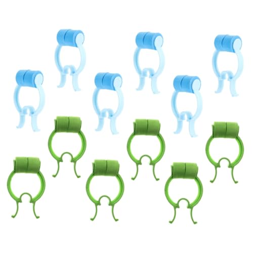 OSOLADY Clips para Detener Hemorragias 12 Piezas Fabricados Eva y Pom Diseño Ergonómico y Adecuados para Adultos y Niños Profesional y Doméstico