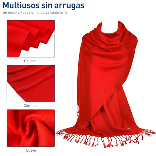 Catálogo de Pashminas para Mujer los 10 mejores. 19 Imagen adicional