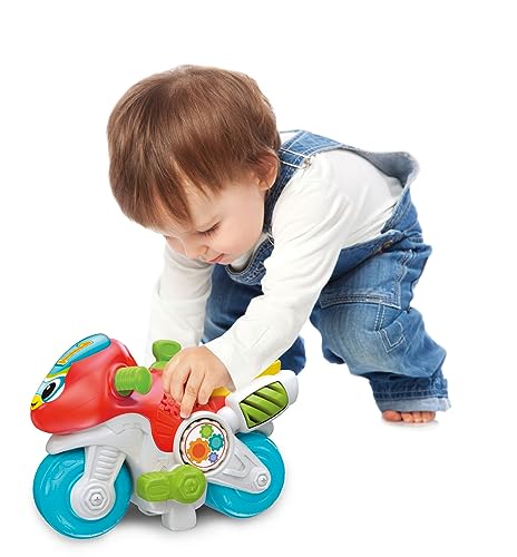 Clementoni Marcial 61386 Moto Mondiale pour bébé Interactive avec Boutons interactifs et éducatifs pour Apprendre Les Lettres et Les Chiffres à partir de - vue 5