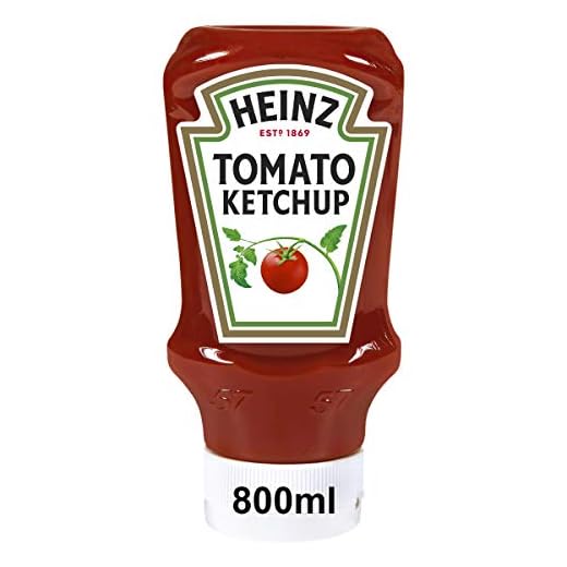 Heinz Tomato Ketchup, Kopfsteherflasche, 1er Pack (1 x 800 ml)