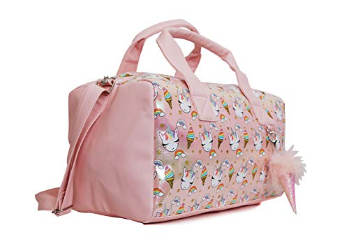 Duffle Bag for Girls (Pink Unicorn Sweets)2