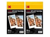 KODAK Photo Printer 2.1×3.4インチ カートリッジ フィルム 60枚セット (30枚×2箱) [Kodak Mini Shot, 2, 3 レトロ対応]