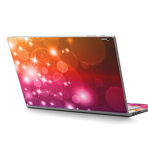 igsticker Surface Book2 Book3 15inch 専用 スキンシール サーフェス ブック 15インチ用 シール 000951 ラグジュアリー カラフル 模様