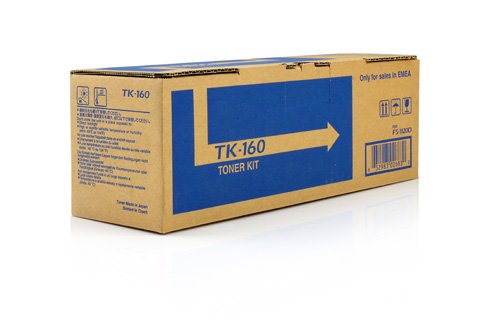 Toner Kyocera TK160 noir original pour supprimer les traces et bavures d'encre