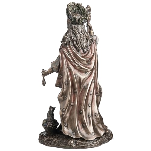 Estatua Mokosh Diosa Eslava Tierra Bronce Resina miniatura 5