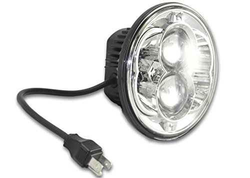 Bagger Brothers Hd-Hl-A0103-Ch 5" Replacement Led Headlight With Chrome Housing Harley Davidson Softail, Dyna, Sportster Models #TOP1