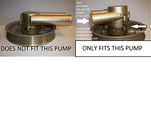 Reliable Parts Systems Water Pump Impeller For Volvo Penta 3.0 4.3 5.0 5.7 8.1 V6 V8 Engines. Johnson F6B-9 09-812B And Indmar #TOP2