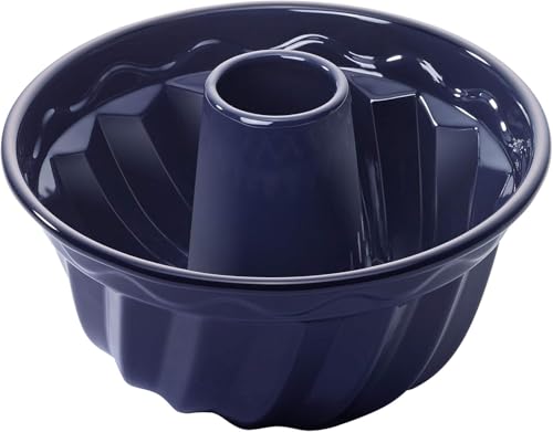 Dr. Oetker Back-Liebe Molde Redondo para Rosco Alto redondo, Pastel Savarín, Bizcochos, Flanes y Tartas, Base Esmaltada y Antiadherente, Resistente hasta 230ºC, 18cm de Diámetro, 1 ud.